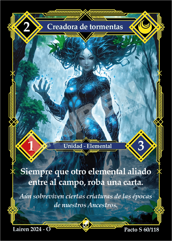060 Creadora De Tormentas - Coste 2