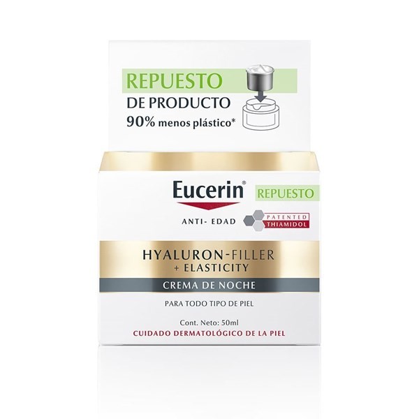 Crema de Noche Eucerin Hyaluron Filler Elasticity Repuesto x 50 ml