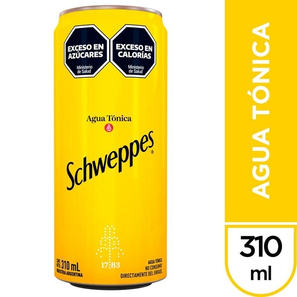 Gaseosa Schweppes Tónica 310 ml #1
