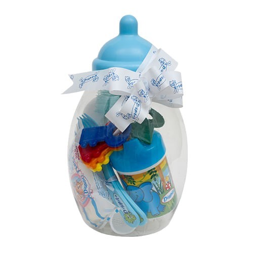 Dispita Super Biberon Celeste C/Accesorios