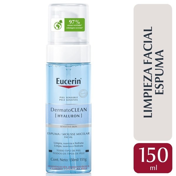 Eucerin Espuma Micelar de Limpieza Facial 150 ml #1
