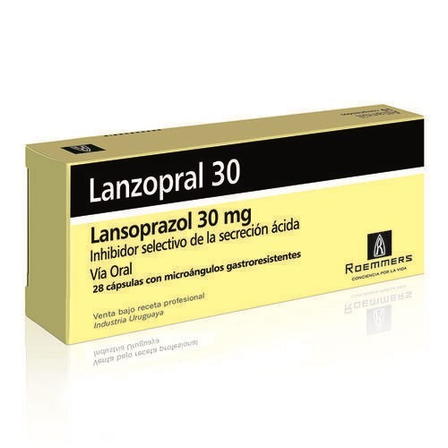 LANZOPRAL 30MG X28 CAPSULAS #1
