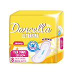 Doncella Toallitas Ultrafinas Pocket Tela Suave (8 U) #1