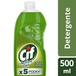Cif Active Detergente Lavavajilla Gel Limón Verde x 500 ml #1
