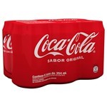 Coca Cola Gaseosa Coca-Cola Sabor Original 354 Ml Multipack X6 #2