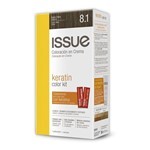 Issue Kit Tintura en Crema Keratin Color 8.1 Rubio Claro Ceniza #3