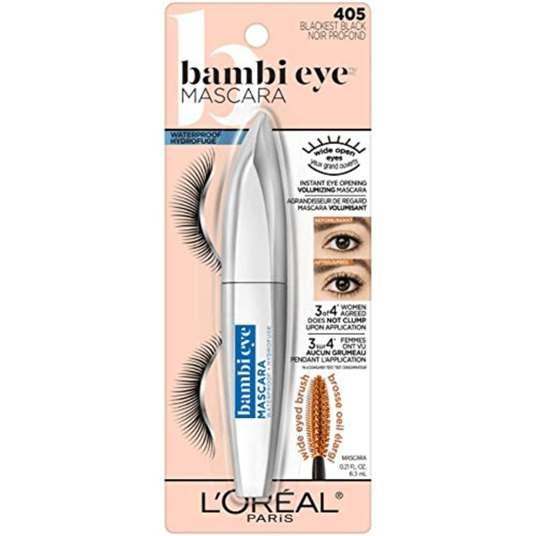 Máscara de Pestañas L'Oréal Bambi Eye False Lash Waterproof 405 Black #1