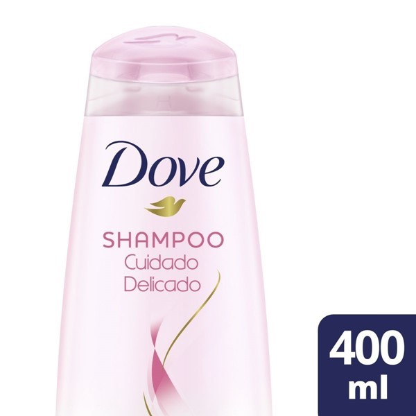 Dove Shampoo Cuidado Delicado 400 ml #1