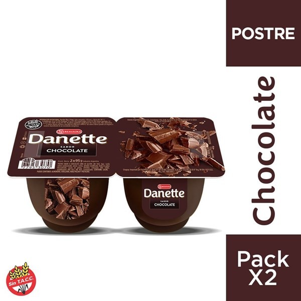 Postre Danette Chocolate 190 Gr. #1