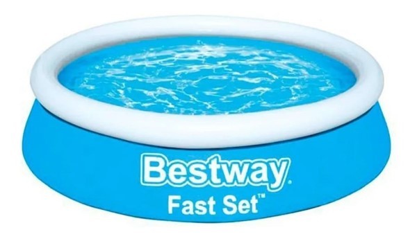 Benetton Bestway Fast Set 940 lts Pileta Inflable 138 x 51 cm  57392 azul
