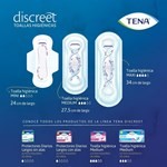 Tena Protector Diario Discreet Largo con Alas | Incontinencia Leve | 50 Unidades #5