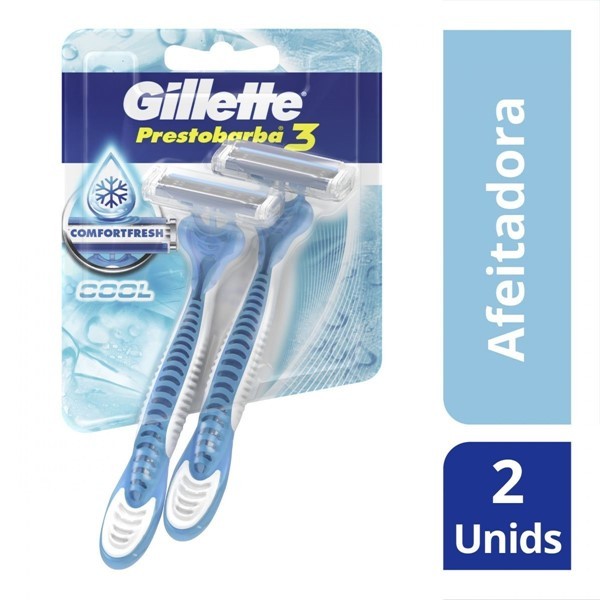 Gillette Prestobarba 3 Ice (2 Unidades) alt