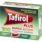 Genomma Tafirol Plus Rapida Accion Caps.bl. X 8 #2