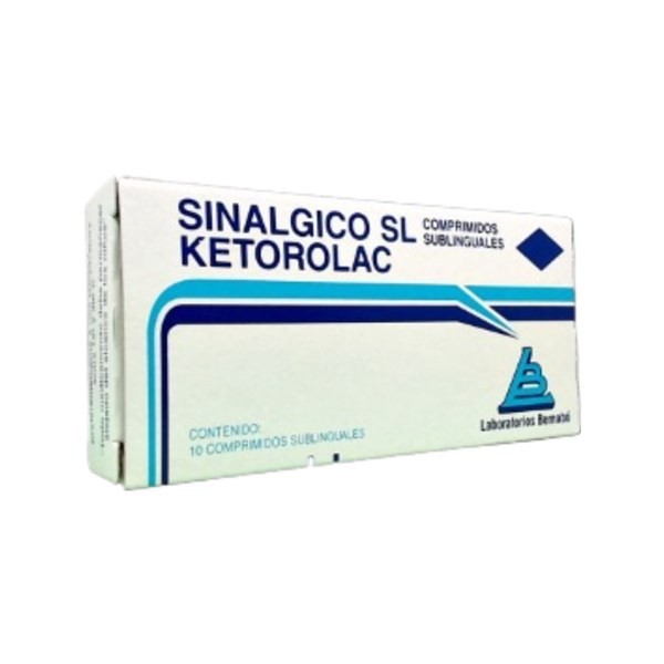 Laboratorio Bernabó Sinalgico Sl Ketorolac 10 Mg x 10 Comp Sublinguales #1