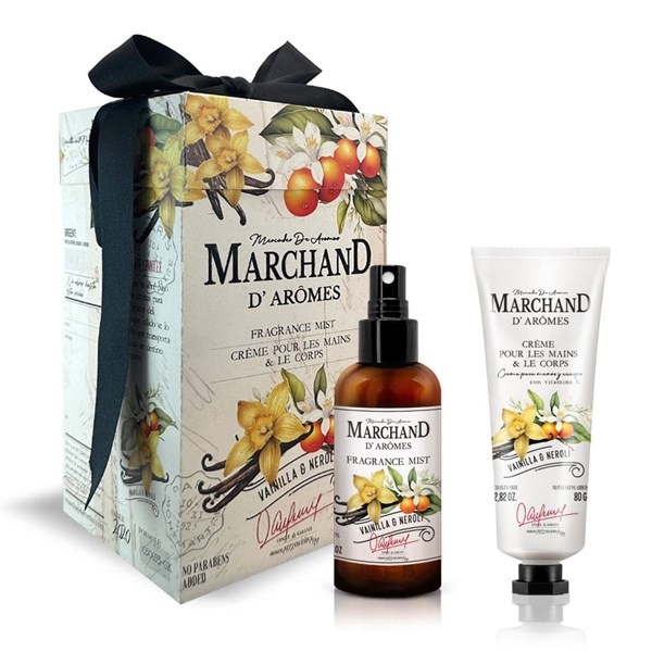 Marchand D`Aromes Cubo Duo Rosas Vainilla & Neroli (Edp + Crema de Manos Y Cuerpo) #1