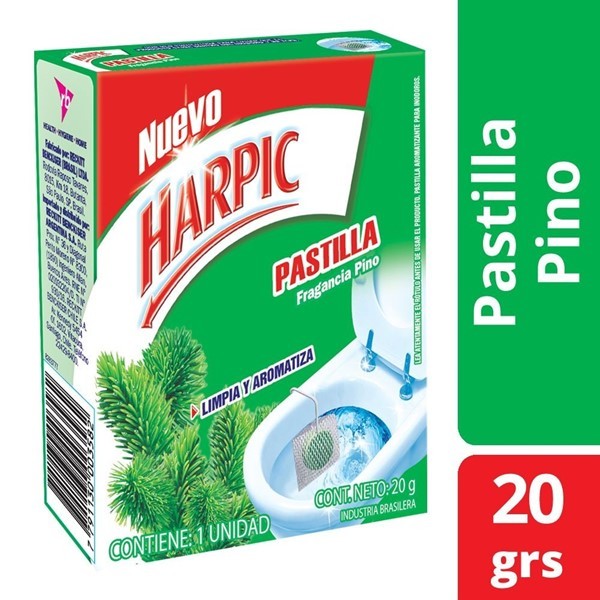 Desodorante Para Inodoros Harpic Pino