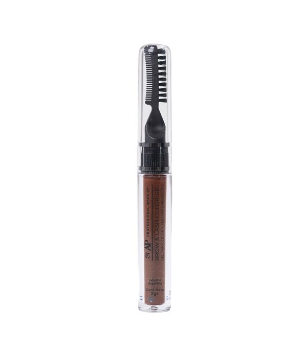 Ap Professional Make Up Mascara de Cejas Brow & Lash Color Gel Black/Brown