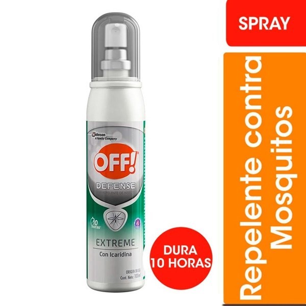 Repelente Off Defense Extreme Spray 100 ml #1