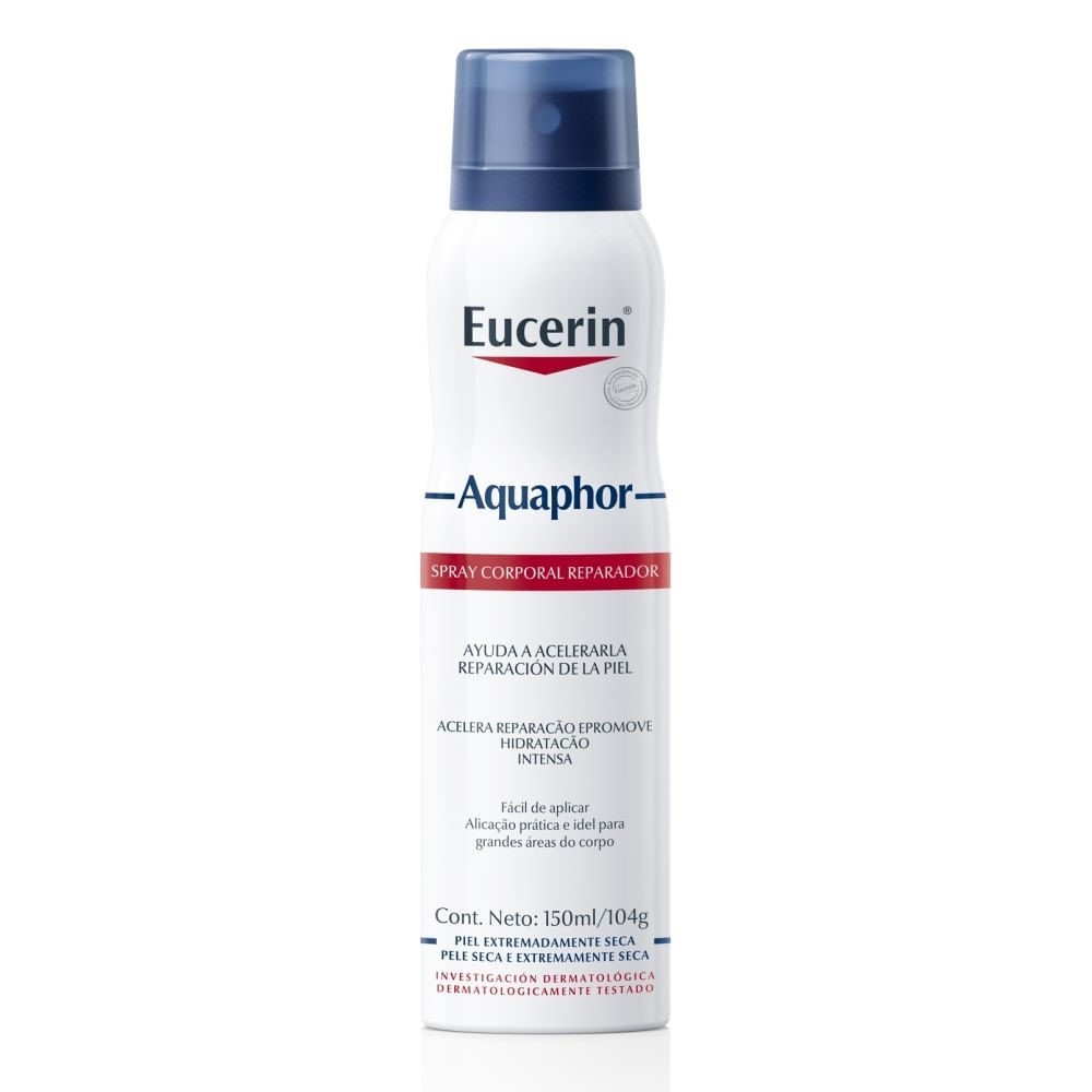 Spray Corporal Reparador Eucerin Aquaphor X 150 Ml, Eucerin Hidratación