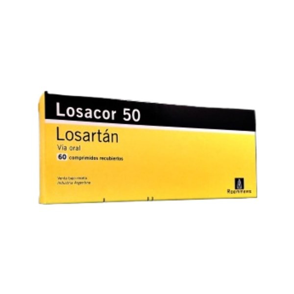 Roemmers Losacor Losartán 50 Mg x 60 Comp Recubiertos #1