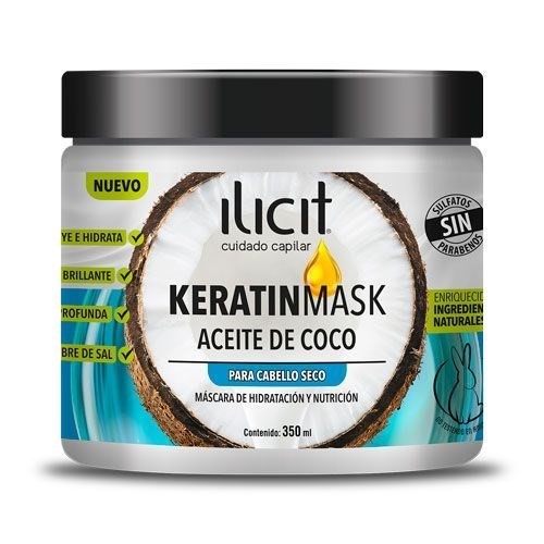 Mascarilla Capilar Keratina Ilicit Coco | 350 Ml #1