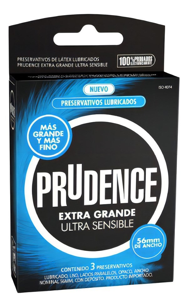 PRUDENCE Preservativos Extra Grande Ultra Sensible | 3 unidades  #1