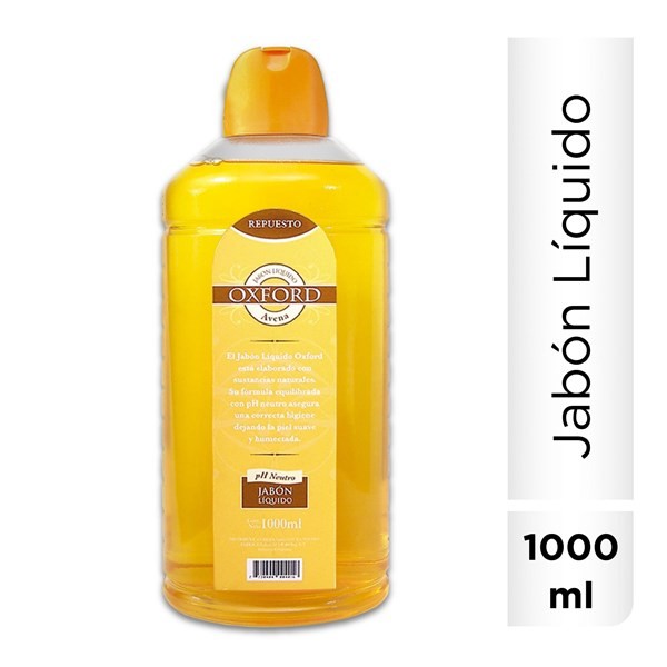 Jabón Líquido Oxford Avena | 1000 ml