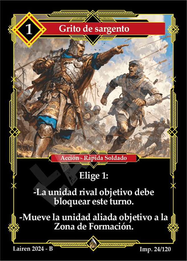 024 Grito De Sargento - Coste 1