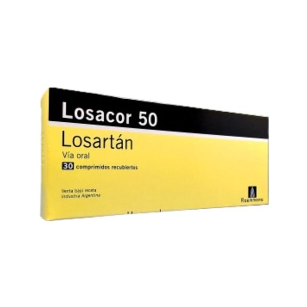 Roemmers Losacor Losartan 50 Mg x 30 Comp Recubiertos #1