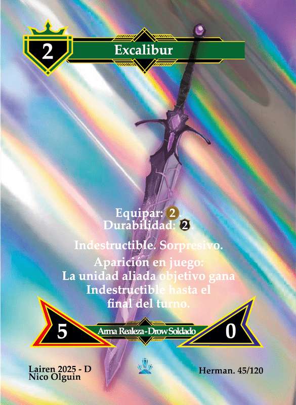 045 Excalibur Metal - Coste 2