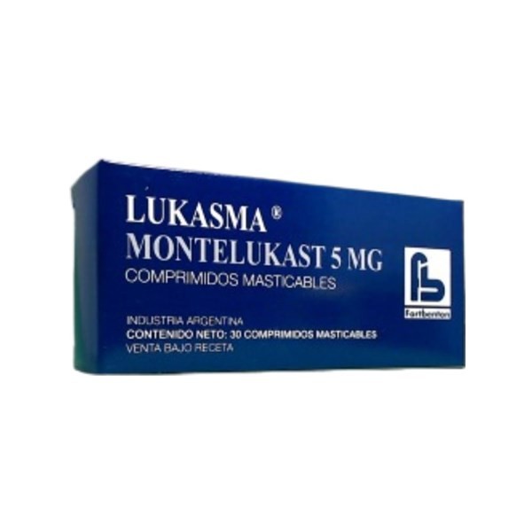 Fortbenton Lukasma Montelukast 5 Mg x 30 Comp Masticables #1