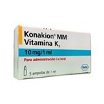 Biopas Argentin Konakion Mm 10 Mg + Vitamina K1 Ampolla x 5 x 1 ml #1