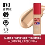 Base Liquida de Maquillaje Rimmel Lasting Finish Hydration Boost x 30 ml Color 070 sesame Hboost #4