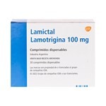 Glaxo Smithkline Lamictal Dispersable Lamotrigina 100 Mg x 30 Comp #1