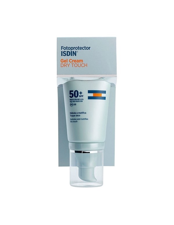 Isdin Fotoprotector Dry Touch S/Color Gel Crema 50+ 50 ml alt