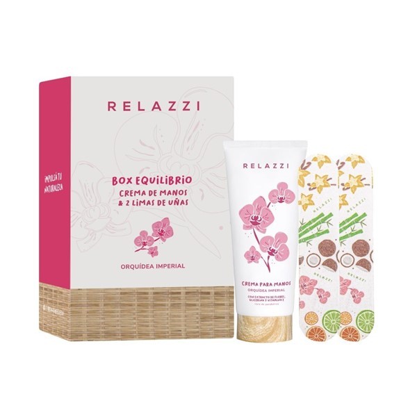 Relazzi Box Equilibrio Orquidea Imperial (Crema de Manos + Limas) #1