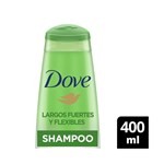 Shampoo Dove Largos Fuertes Y Flexibles 400 Cc. #1