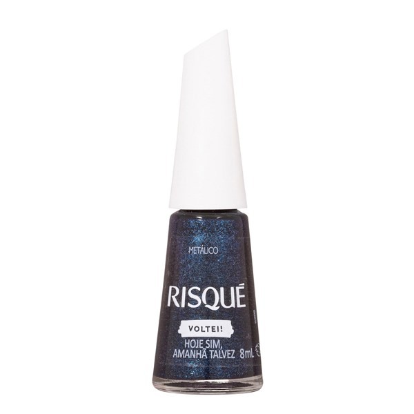 Risque Esmalte de Uñas Metalico Hoje Sim Amanha Talvez #1