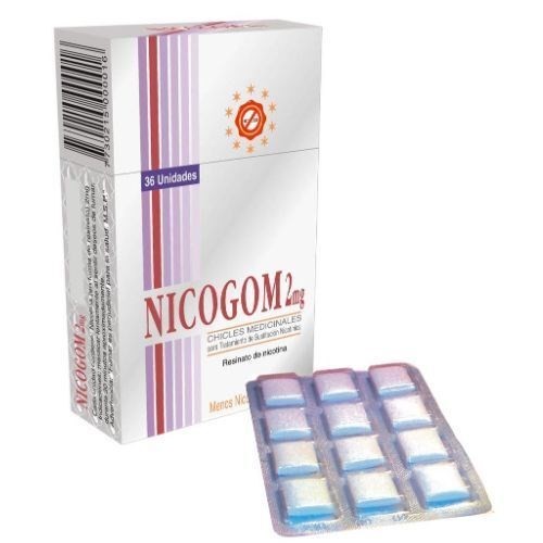 Nicogom 2 mg 36 chicles #1