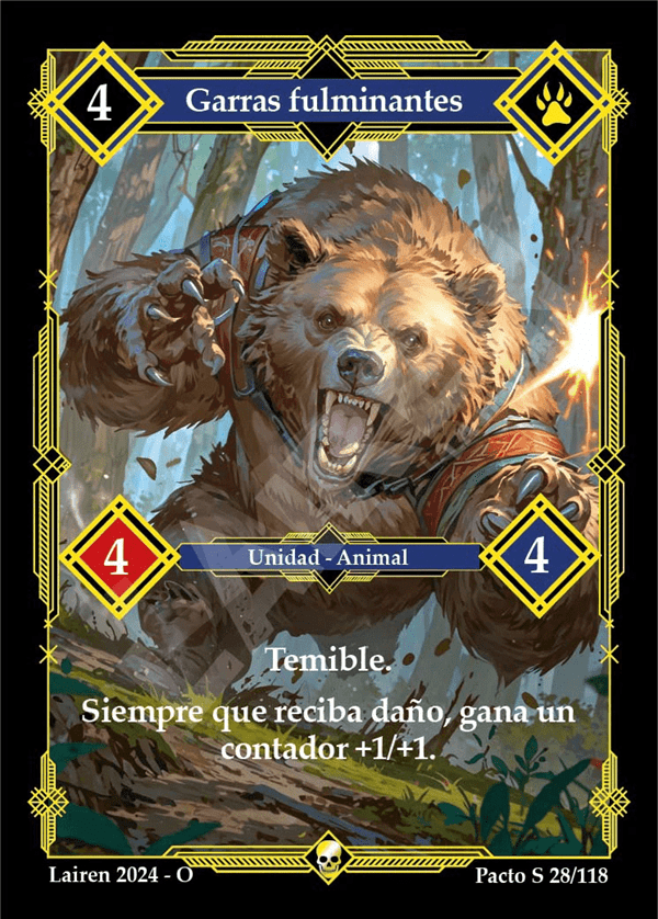 028 Garras Fulminantes - Coste 4 #1