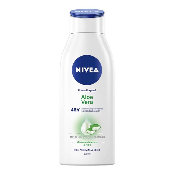 Nivea Crema Corporal Hidratante  aloe Vera Para Piel Normal a Seca 400 ml alt