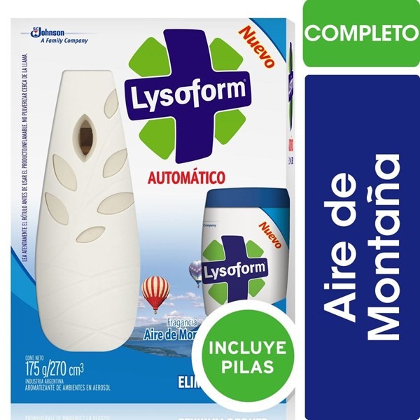 Lysoform Aromatizador Automatico Aire de Montaña 270 ml alt