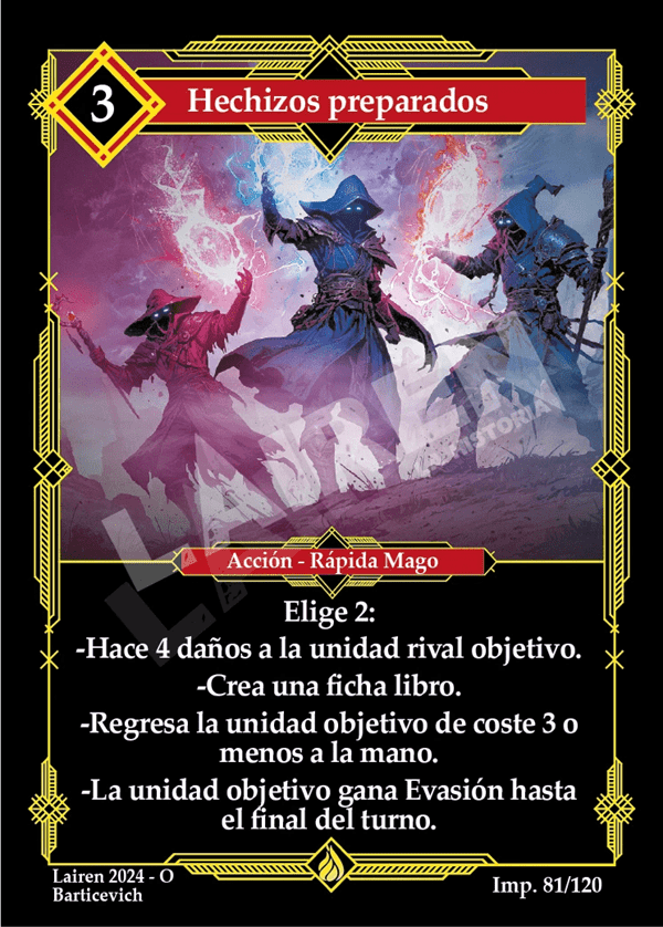 081 Hechizos Preparados - Coste 3 #1
