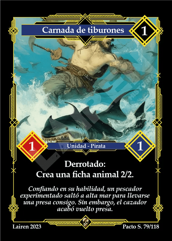 079 Carnada De Tiburones 1ra Edicion - Coste 1 #1