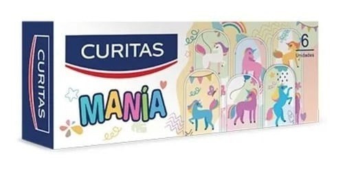 Curitas Manía Unicornios Caja x 6 Unidades Pack x 24 #1