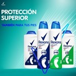 Desodorante Para Pies Rexona Efficient Antibacterial En Aerosol 153 Ml #5
