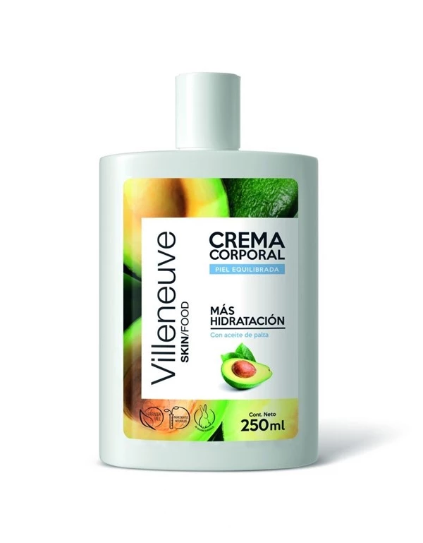 Villeneuve Crema Corporal Piel Equilibrada 250 ml
