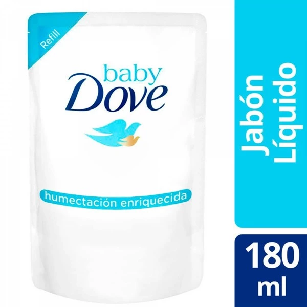 Dove Jabón Líquido Baby Humectación Enriquecida Refill 180 ml