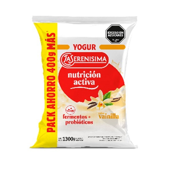 Yogur Bebible la Serenísima Sabor Vainilla en Sachet 1300 Grs #1