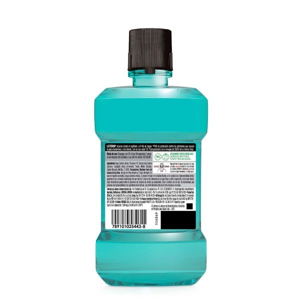 Listerine Enjuague Bucal Cool Mint 24Hs 500 ml alt